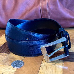 Vintage Banana Republic Italian Leather Belt Sz 32